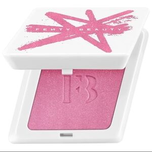 Fenty Cheeks Suede Waterproof Powder blush:Color: Wattabrat-shimmering baby pink